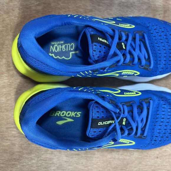 Brooks Glycerin 20 Running Shoes Men\'s Size 10.5 D 1103821D482 Blue Sneakers main image 8